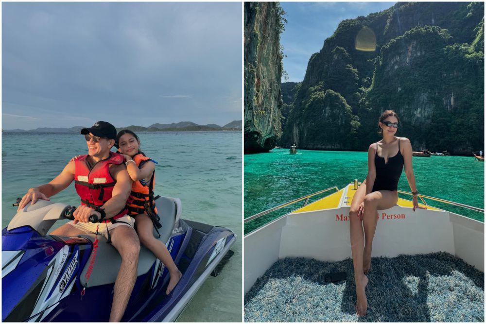 12 Potret Keluarga Nana Mirdad Liburan ke Phuket Thailand, Enjoy!