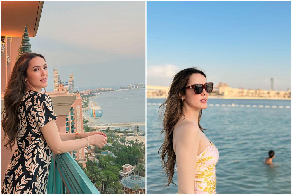 10 Potret Liburan Cathy Sharon ke Dubai, Menginap di Hotel Mewah!
