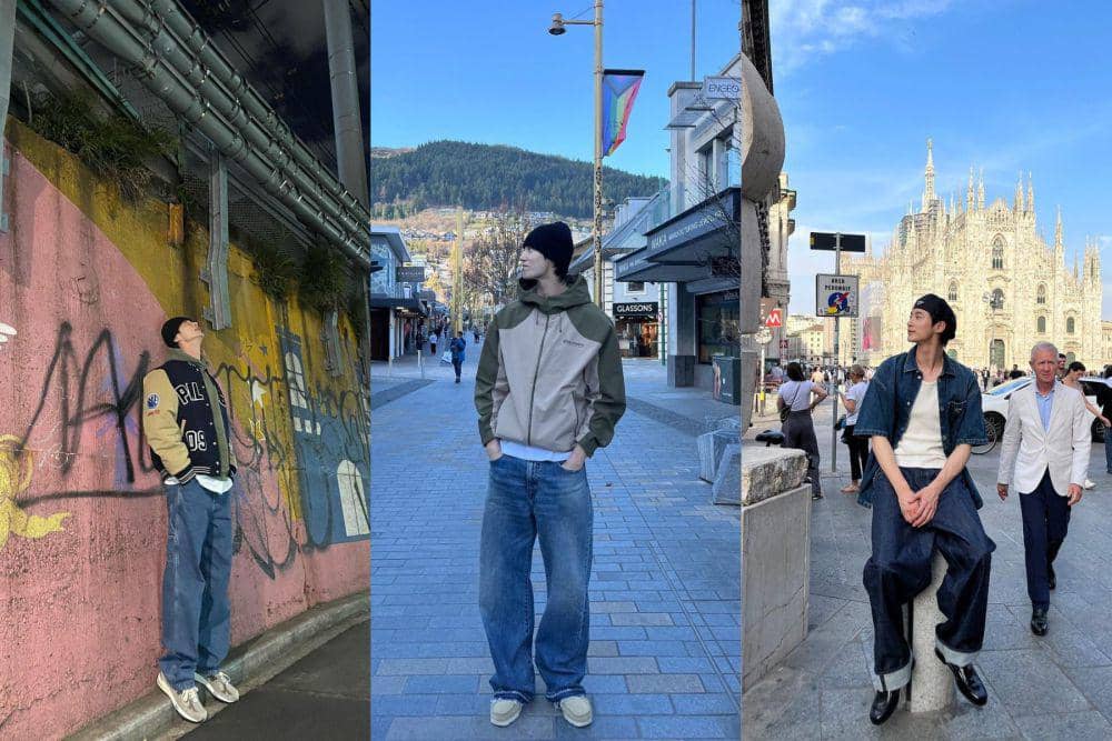 11 Mix and Match Jaket ala Byeon Woo Seok, Gaya Modis!