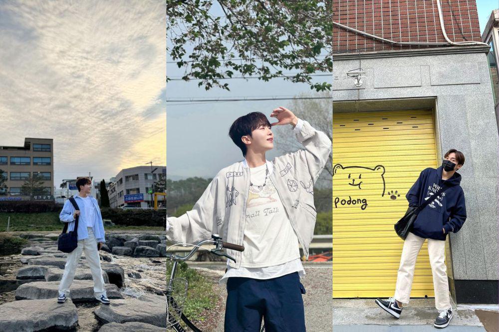 9 Ide Outfit Nuansa Kalem ala Seungkwan Seventeen, Auranya Adem!