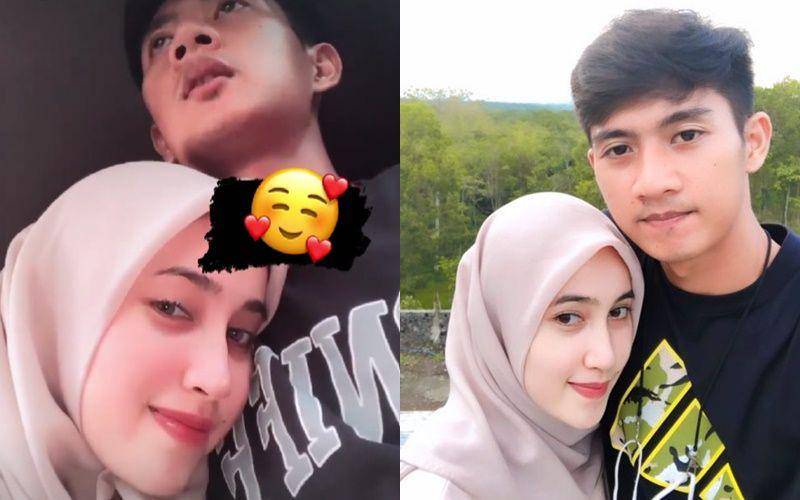 Malik Risaldi dan sang istri (instagram.com/ovihmc)