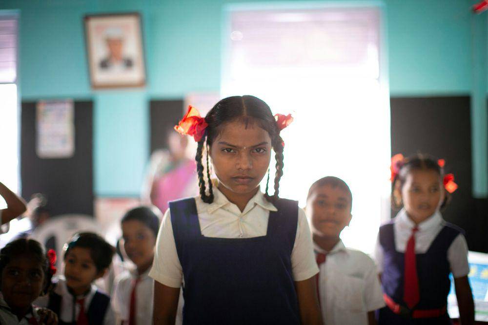 ilustrasi seorang anak di sekolah (unsplash.com/Raj Rana)