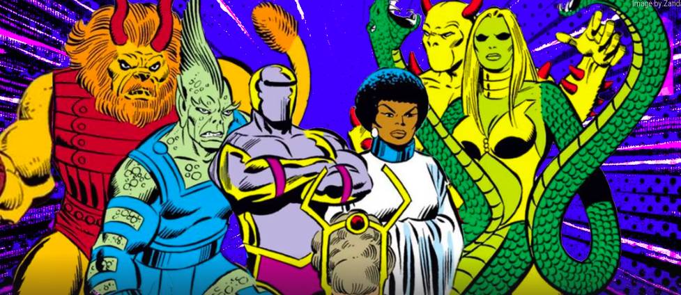 karakter Salem's Seven versi komik (dok. Marvel/Salem's Seven)