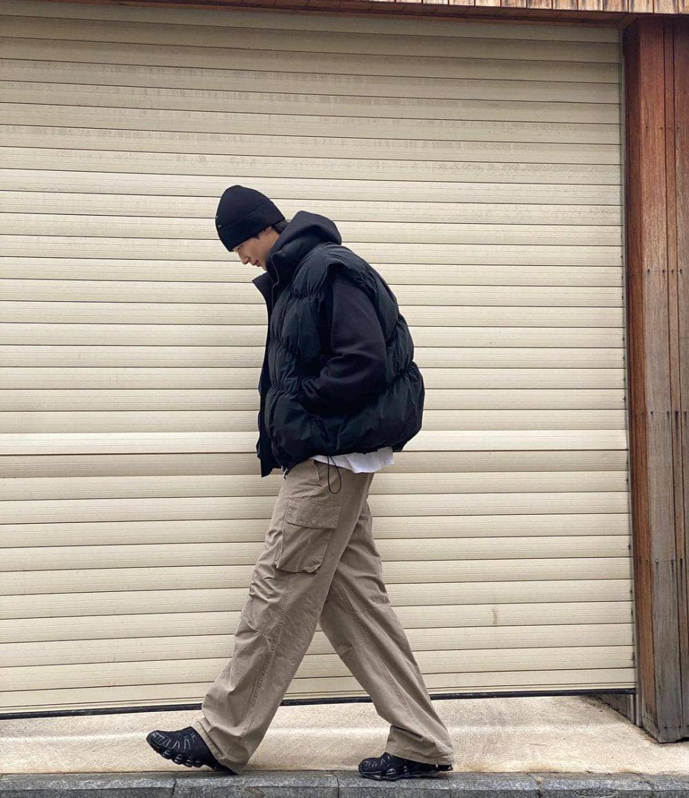 mix and match jaket ala Byeon Woo Seok (instagram.com/@byeonwooseok)