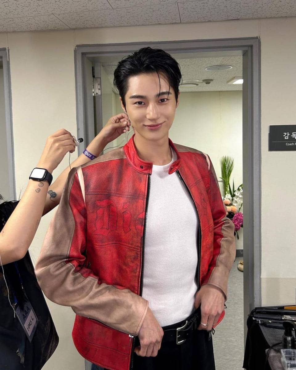 mix and match jaket ala Byeon Woo Seok (instagram.com/@byeonwooseok)