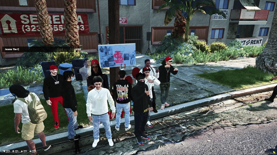 Tangkapan layar GTA V Roleplay (youtube.com/ FuriousFade)