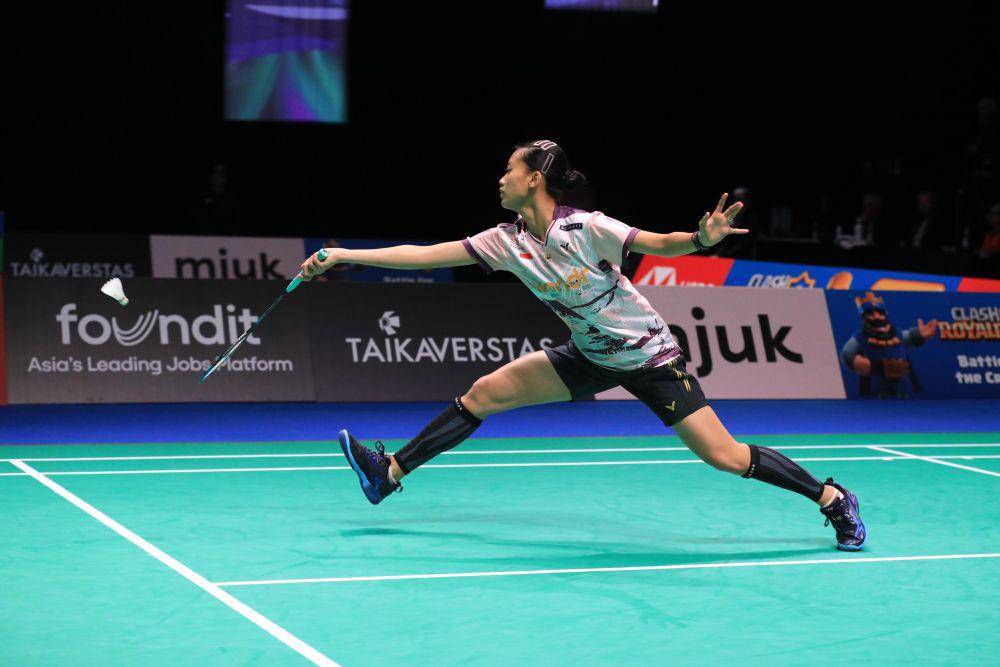 Langkah Putri Kusuma Wardani terhenti di 16 besar Arctic Open 2024 (dok. PP PBSI)