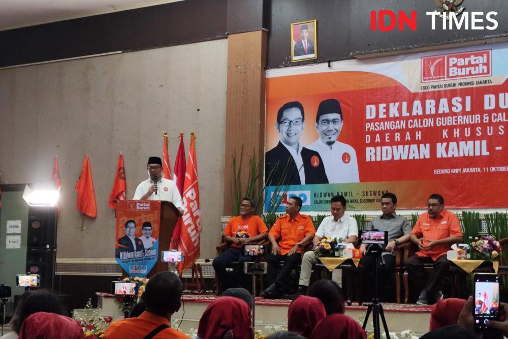 Alasan Partai Buruh Dukung Ridwan Kamil-Suswono di Pilkada DKI Jakarta