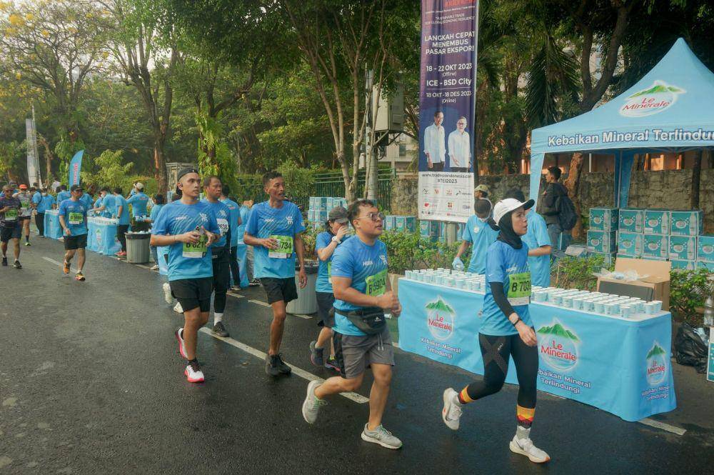 Le Minerale dukung jakarta Running Festival 2024. (Dok. Le Minerale)