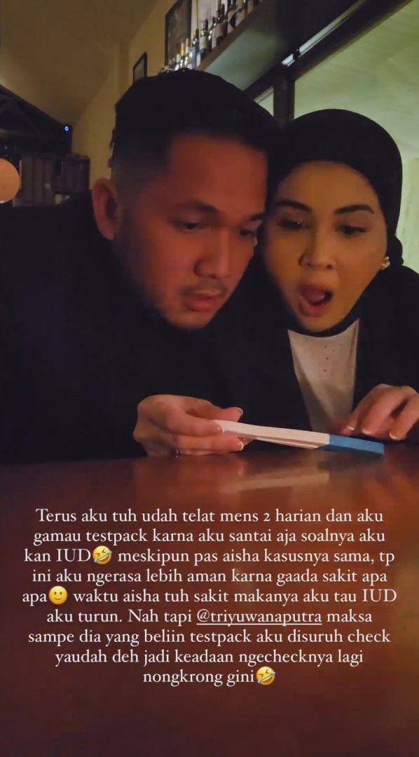 potret Kesha Ratuliu umumkan kehamilan ketiga (instagram.com/kesharatuliu05)
