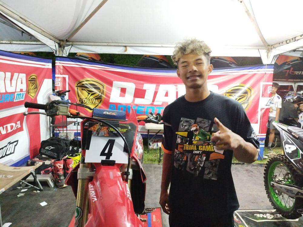 Kroser asal Blitar, Mohammad Zidane Alnesa. (IDN Times/Rizal Adhi Pratama)