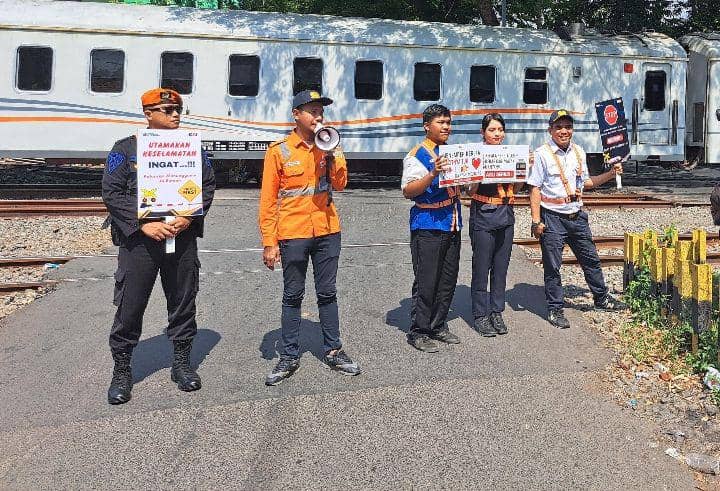 KAI Daop 8 Surabaya Catat 11 Kecelakaan Kereta Terjadi Sepanjang 2024