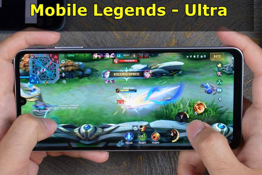 potret gaming di Galaxy A06 (dok. youtube.com/Legawa Gadget)