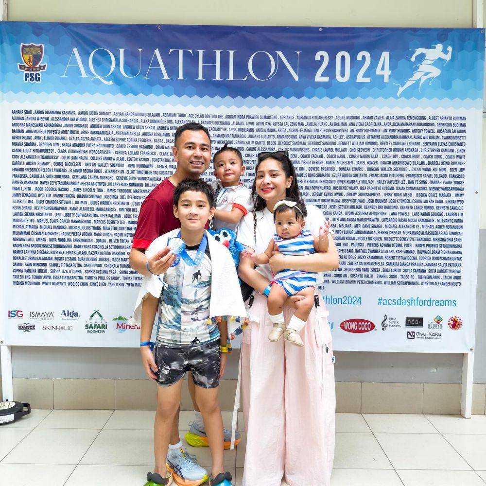 Rafathar Raffi lomba olahraga sekolah (Instagram.com/raffinagita1717)