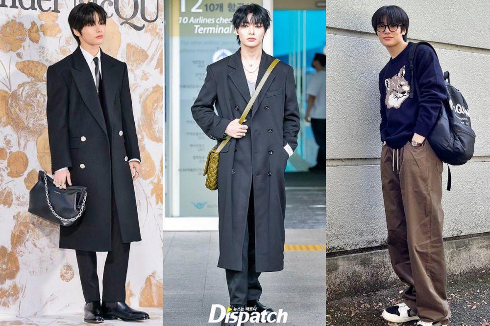 7 Ide OOTD Pakai Tas ala I.N Stray Kids, Formal hingga Street Style!