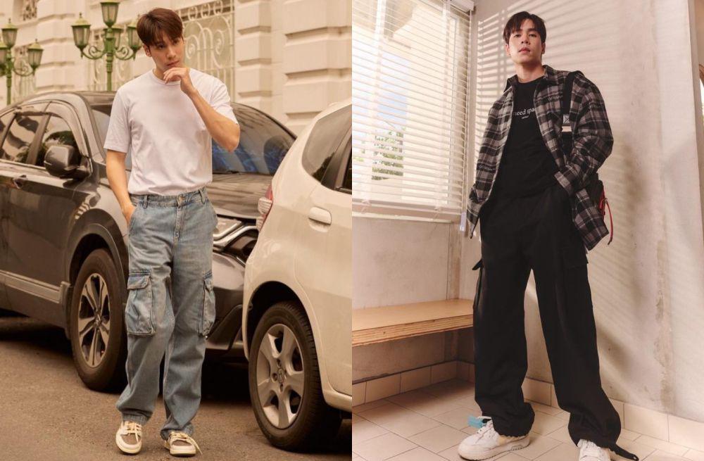 7 Inspirasi Pakai Cargo Pants ala Jes Jespipat, Simpel dan Manly