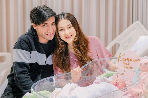 7 Potret Perdana Baby Kimova, Anak Kevin Aprilio dan Vicy Melanie