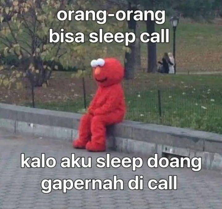 meme sleep call (instagram.com/esningning)