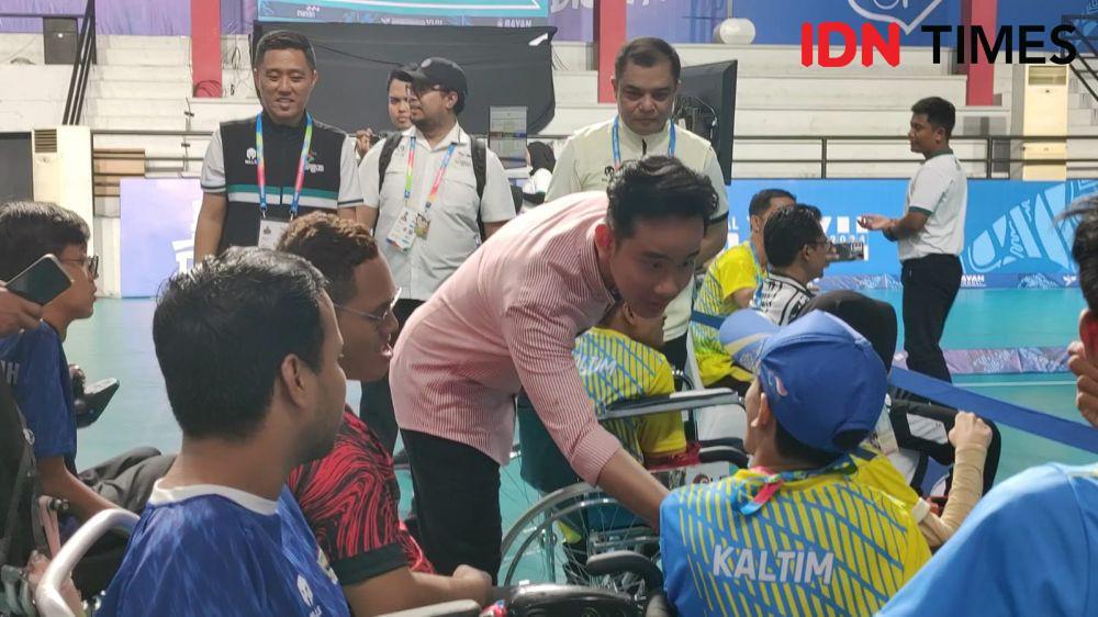 Gibran Beri Selamat ke Kontingen Jateng, Juara Umum Peparnas XVII Solo