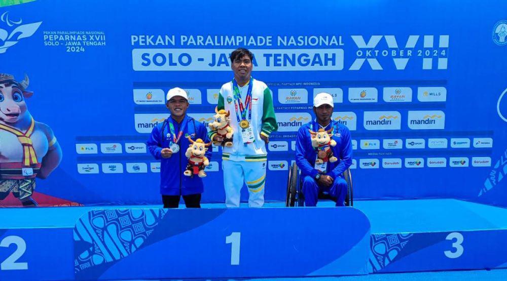 Emas dari Fadli Jadi Sejarah untuk Para Renang Peparnas Sumut