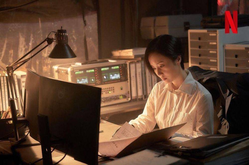 Lee Jung Hyun di drama Parasyte: The Grey (instagram.com/netflixkr)