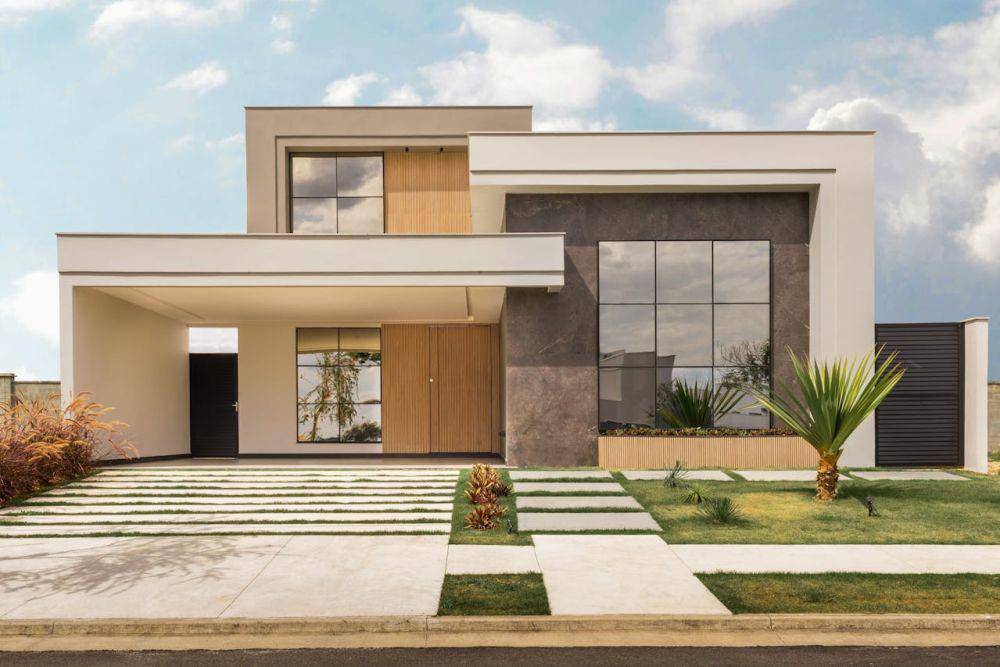 dak cor teras rumah minimalis modern (pexels.com/Jonathan Borba )