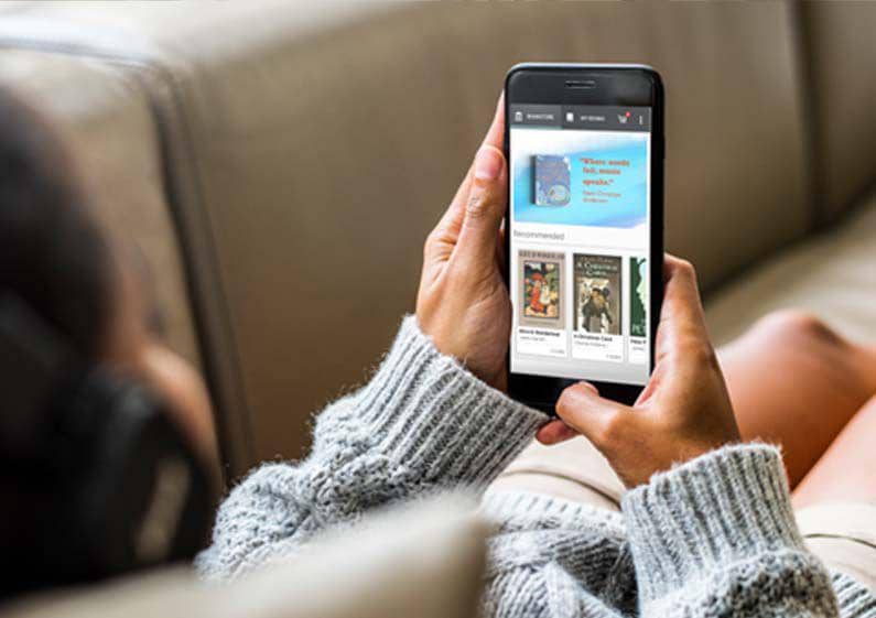 Ilustrasi Membaca Digital via reading.digital