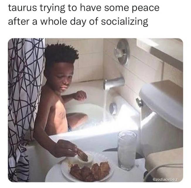 meme kelakuan orang dengan zodiak Taurus (reddit.com/mackenzie1701)
