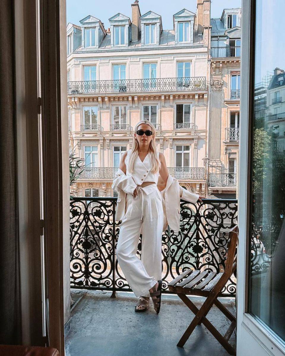 OOTD Nuansa Putih ala Cindy Karmoko (instagram.com/cindykarmoko)