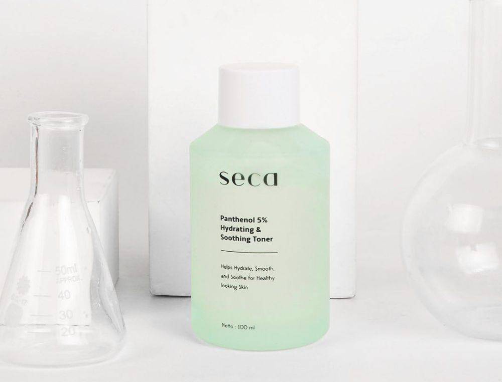 SECA - Panthenol 5% Hydrating dan Soothing Toner (instagram.com/secaskin)