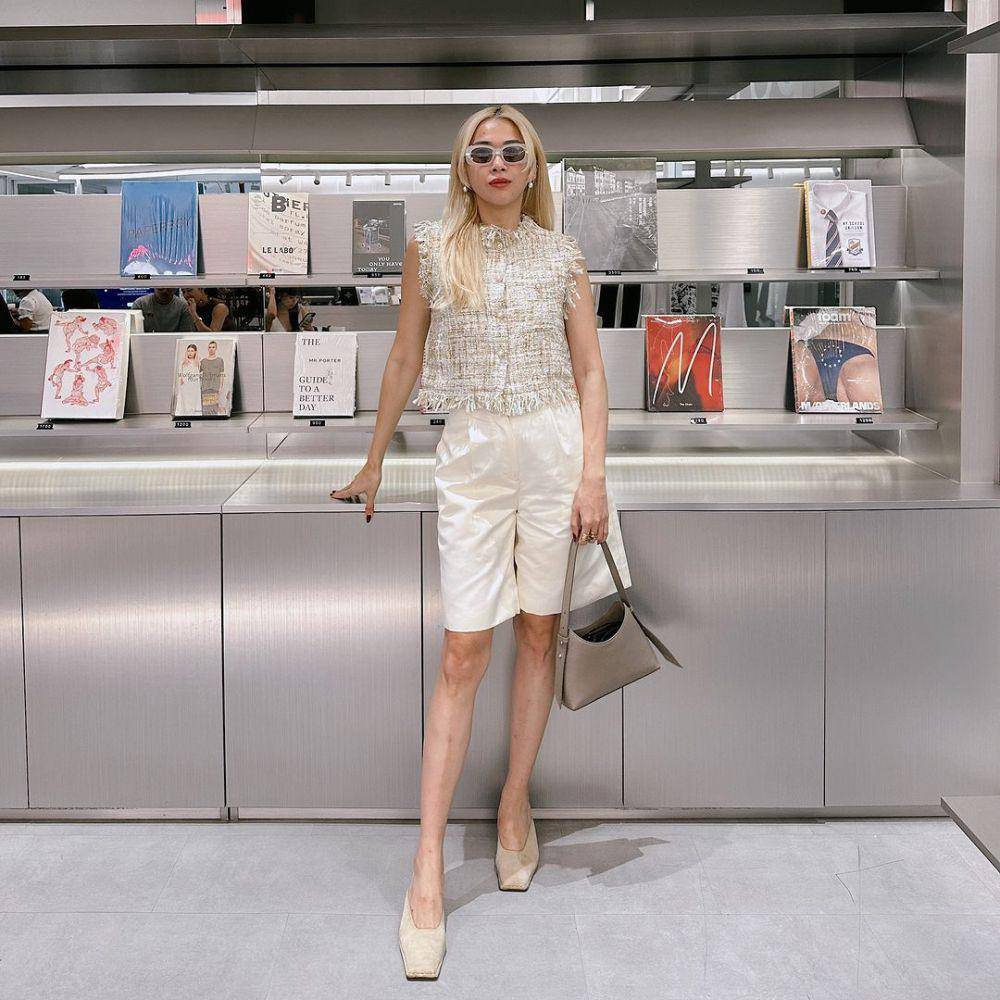 OOTD Nuansa Putih ala Cindy Karmoko (instagram.com/cindykarmoko)