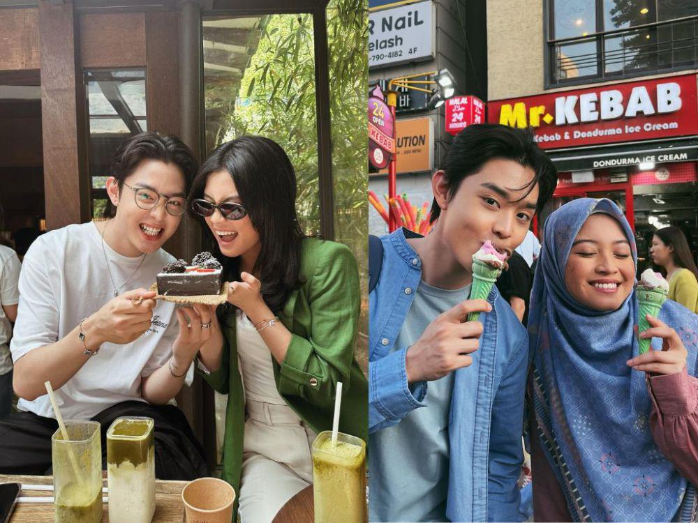 7 Potret Akrab Gabriel Prince dan Yoriko di Balik Film Laut Tengah