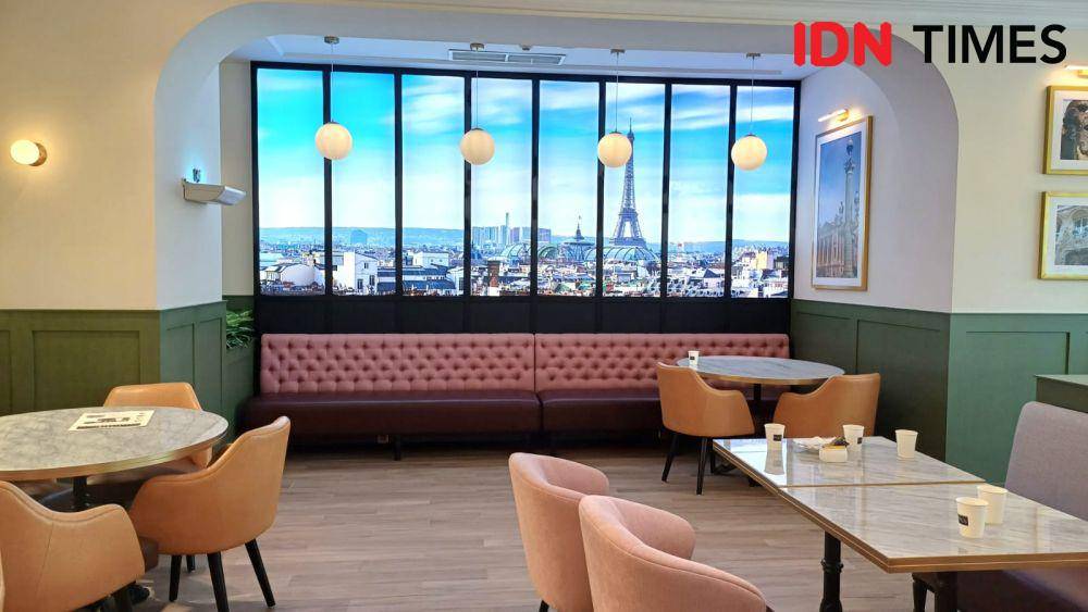 Potret gerai PAUL di SEIBU, Grand Indonesia, Jakarta (IDN Times/Dhiya Awlia Azzahra)