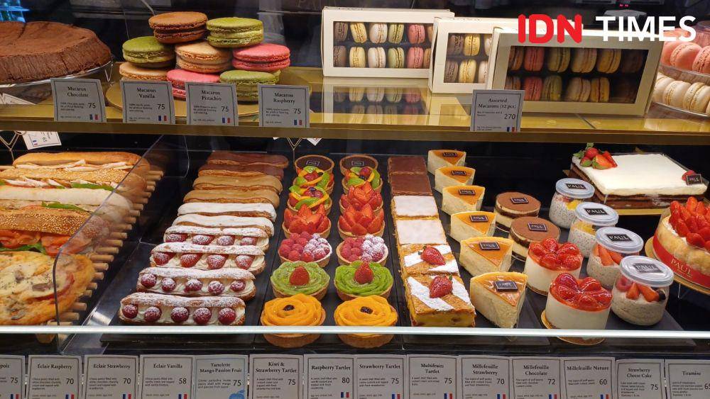 Potret aneka menu di gerai PAUL, SEIBU, Grand Indonesia, Jakarta (IDN Times/Dhiya Awlia Azzahra)
