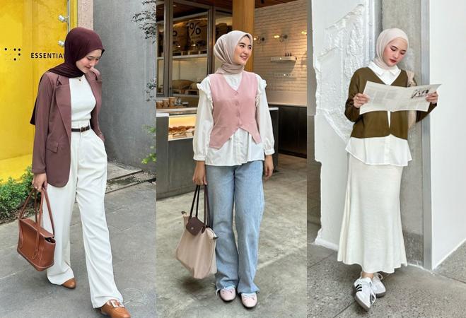12 Ide Outfit Kuliah Pakai Outer ala Intan Ghazella, Chic Abis!