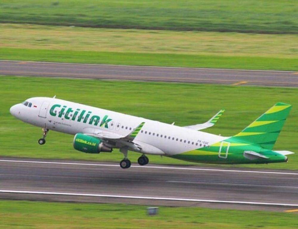 Pesawat Citilink (IDN Times/istimewa)