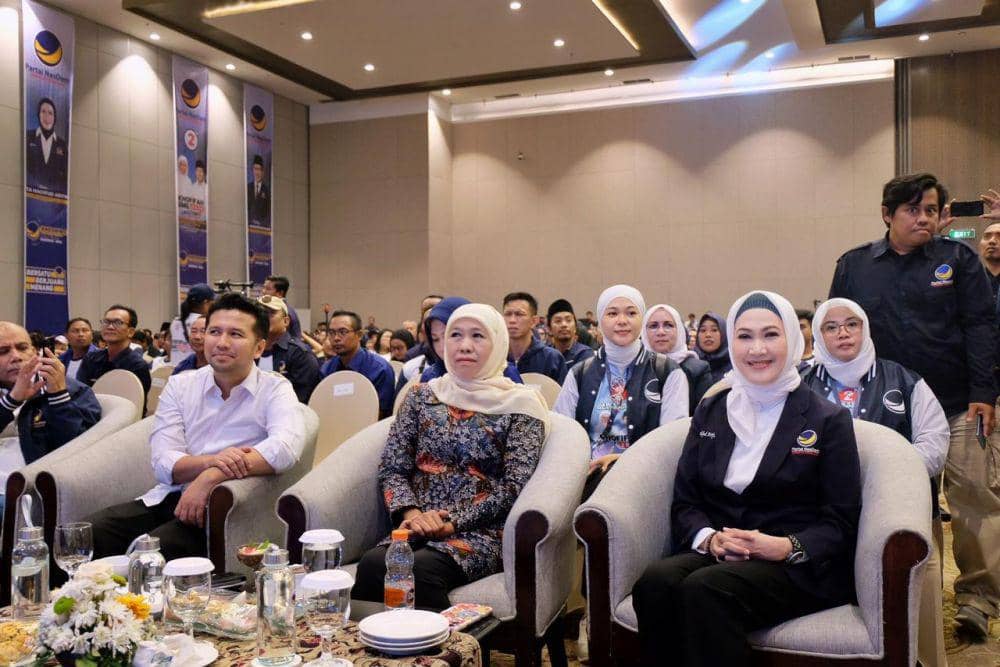 NasDem Jatim Siap Sumbang 1,8 Juta Suara untuk Khofifah-Emil