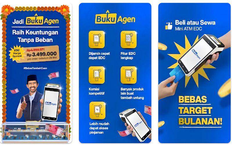 tampilan aplikasi BukuWarung (dok. Google Play Store/BukuWarung)