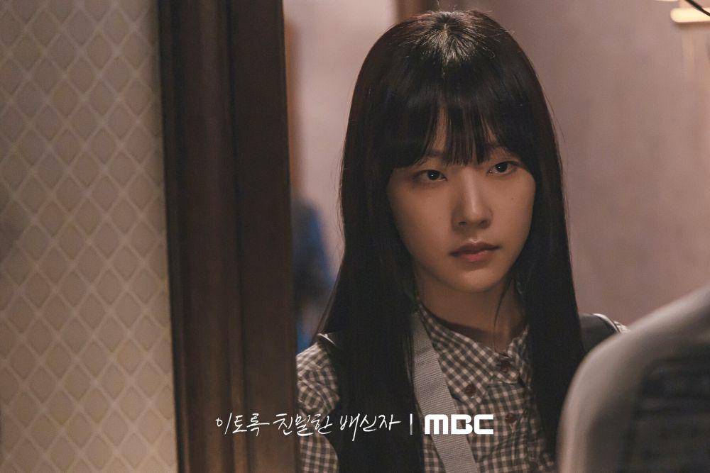 Jang Ha Bin (Chae Won Bin) di drakor Doubt (instagram.com/mbcdrama_now)
