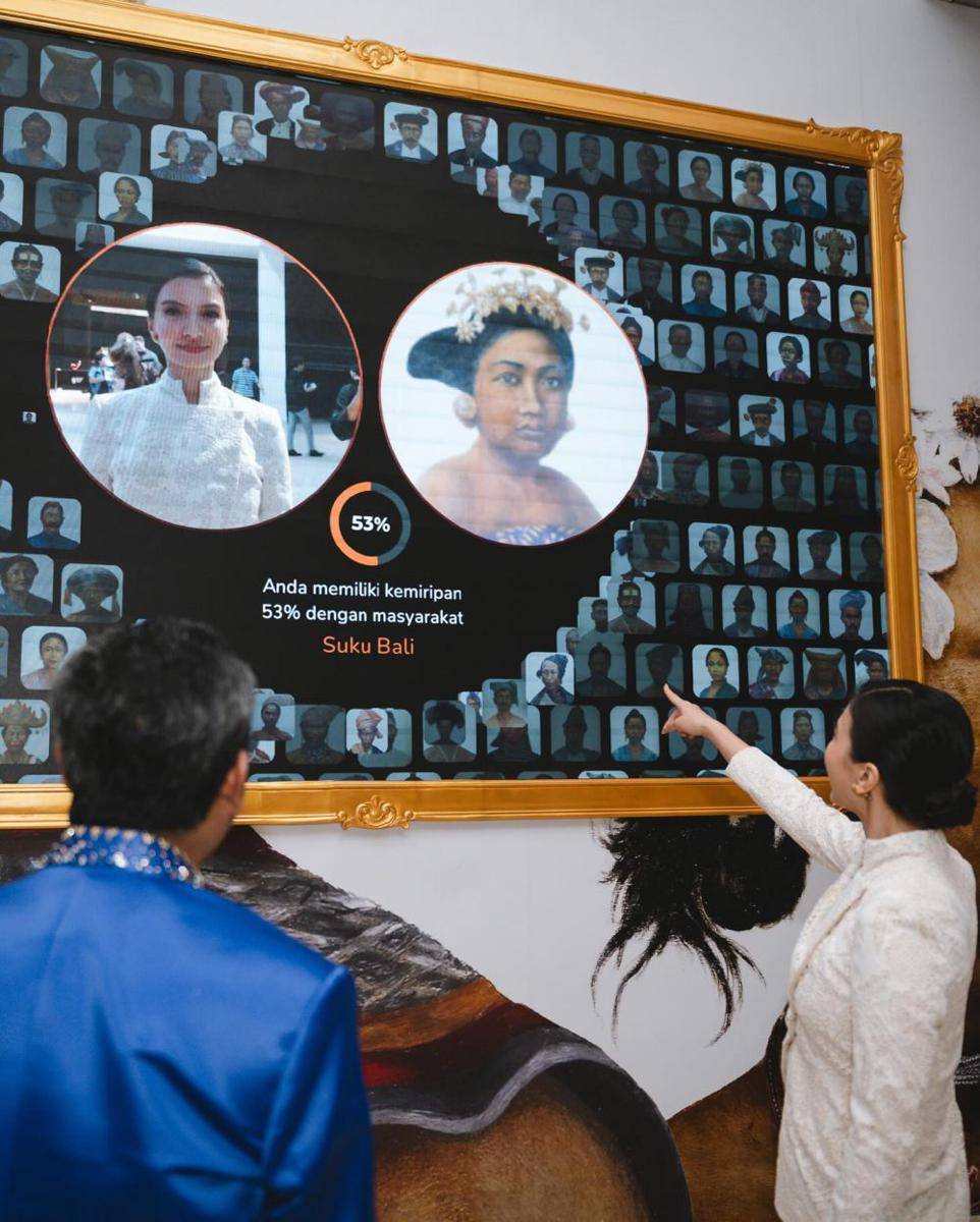potret Raline Shah di museum nasional Indonesia (instagram.com/ralineshah)