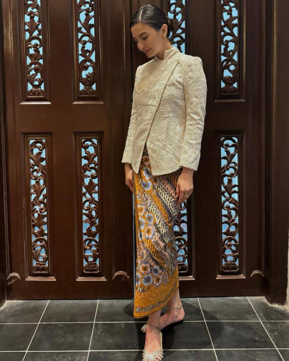 potret Raline Shah di museum nasional Indonesia (instagram.com/ralineshah)