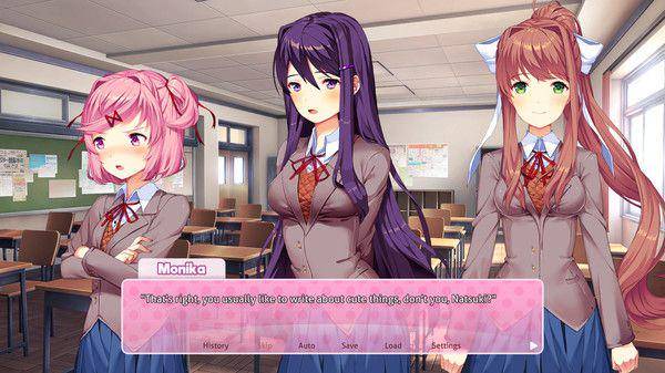 cuplikan Doki Doki Literature Club (dok. Team Salvato/Doki Doki Literature Club)