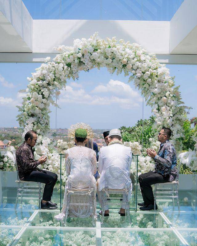 potret akad nikah Junaidy Santoso, adik Bobon Santoso (Instagram.com/bobonsantoso)