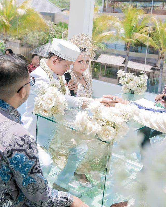 potret akad nikah Junaidy Santoso, adik Bobon Santoso (Instagram.com/bobonsantoso)