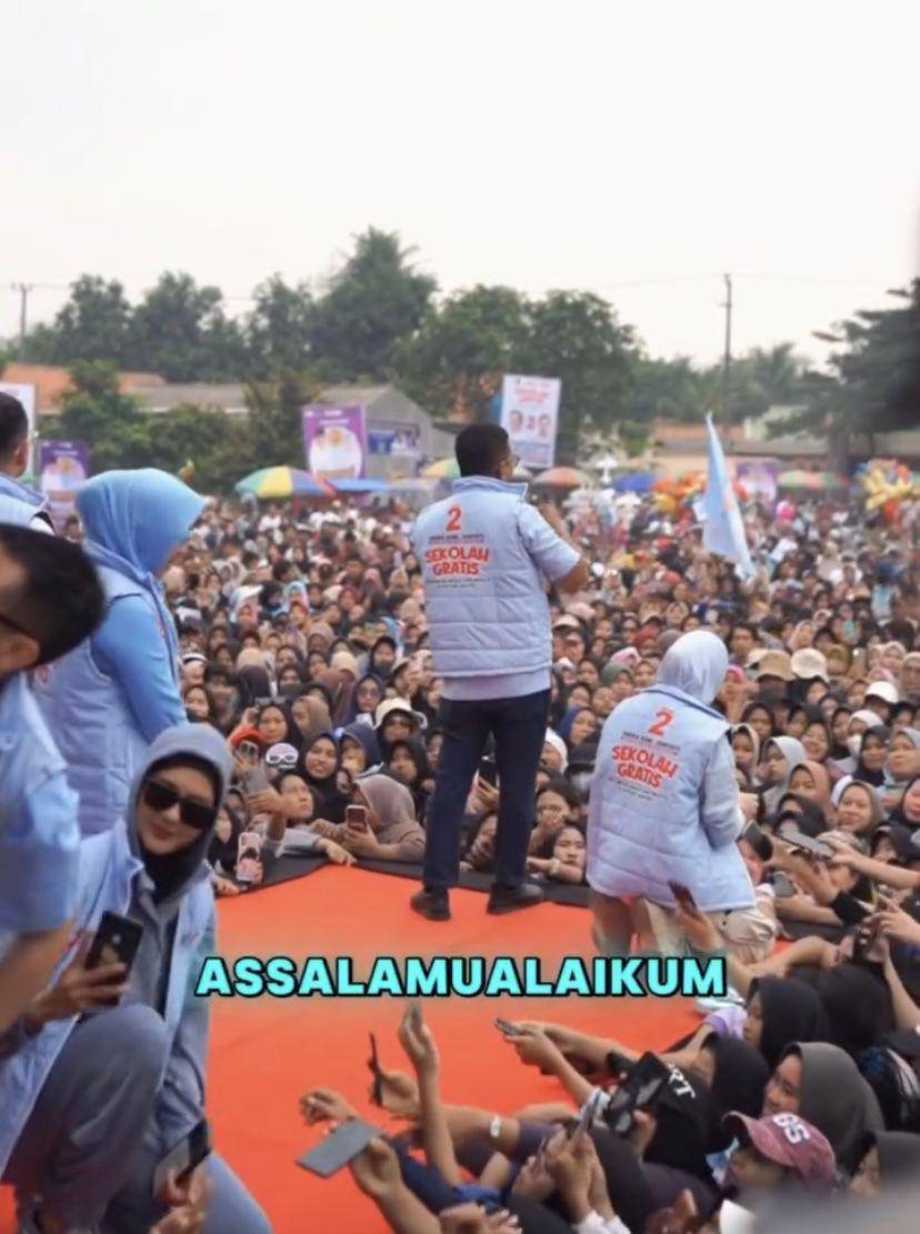 potret Paula Verhoeven hadiri kampanye cagub Andra Soni (Instagram.com/paula_verhoeven)