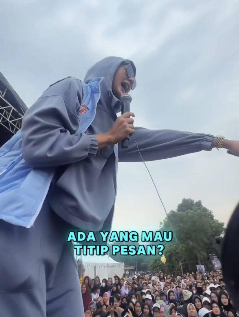 potret Paula Verhoeven hadiri kampanye cagub Andra Soni (Instagram.com/paula_verhoeven)