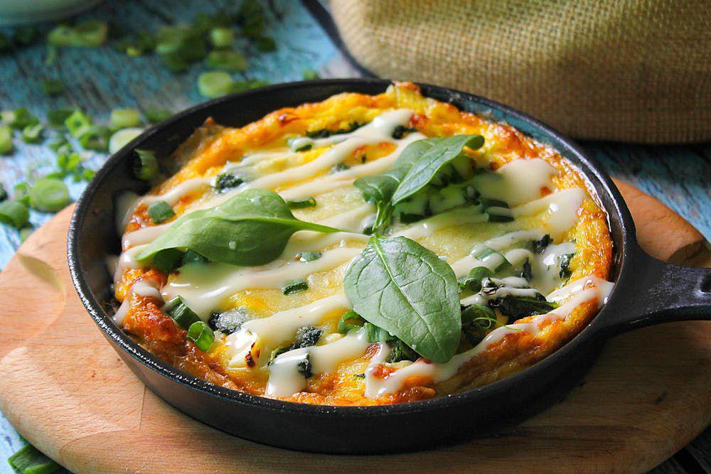 Resep Omelette Jamur Bayam, Ide Sarapan Simpel Kaya Protein dan Serat