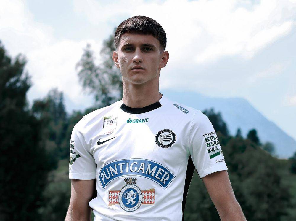 Leon Grgic saat memperkuat Sturm Graz. (instagram.com/leongrgic__)