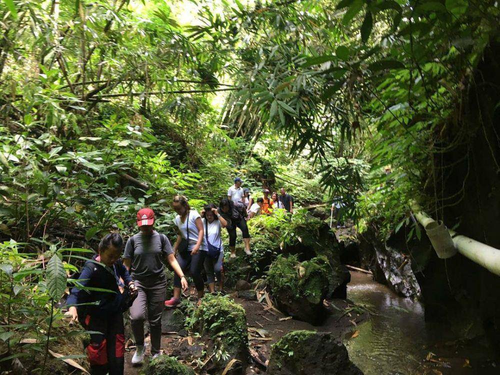 Trekking di tengah alam (instagram.com/desawisatataro)