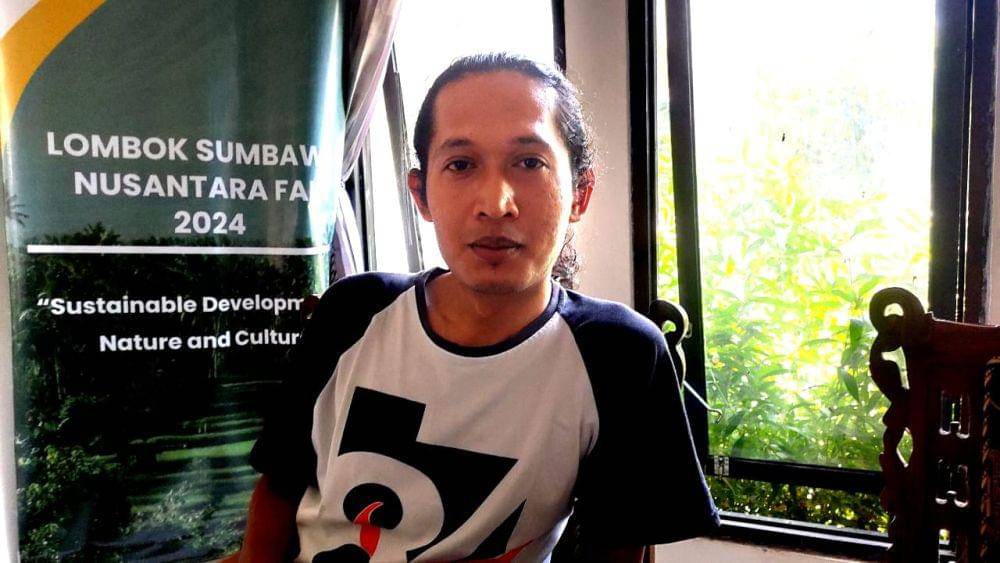 Ketua BPBD Lotim, Yogi (IDN Times/Ruhaili)